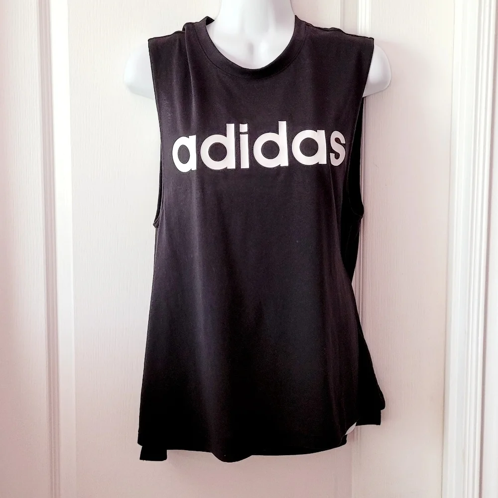 adidas Women's training Tee-shirt Black Small - Picture 1 of 5